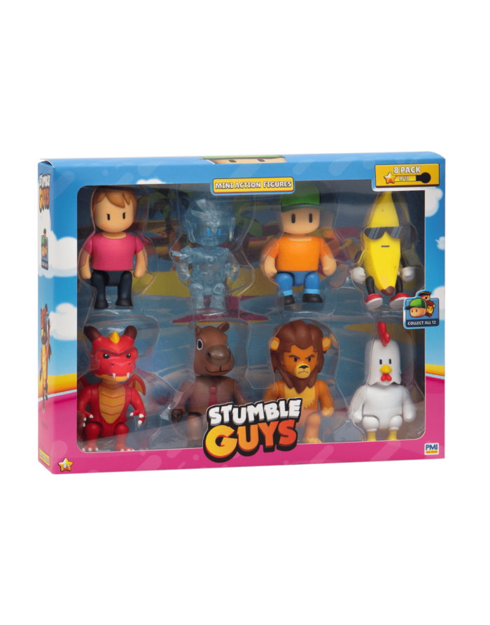 Stumble Guys - Mini Action Figure 8-Pack