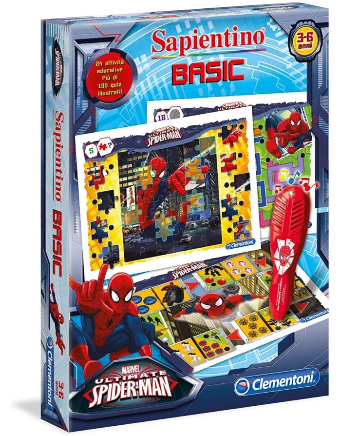 Clementoni - 13217 - Sapientino Penna Basic - Spiderman Ultimate