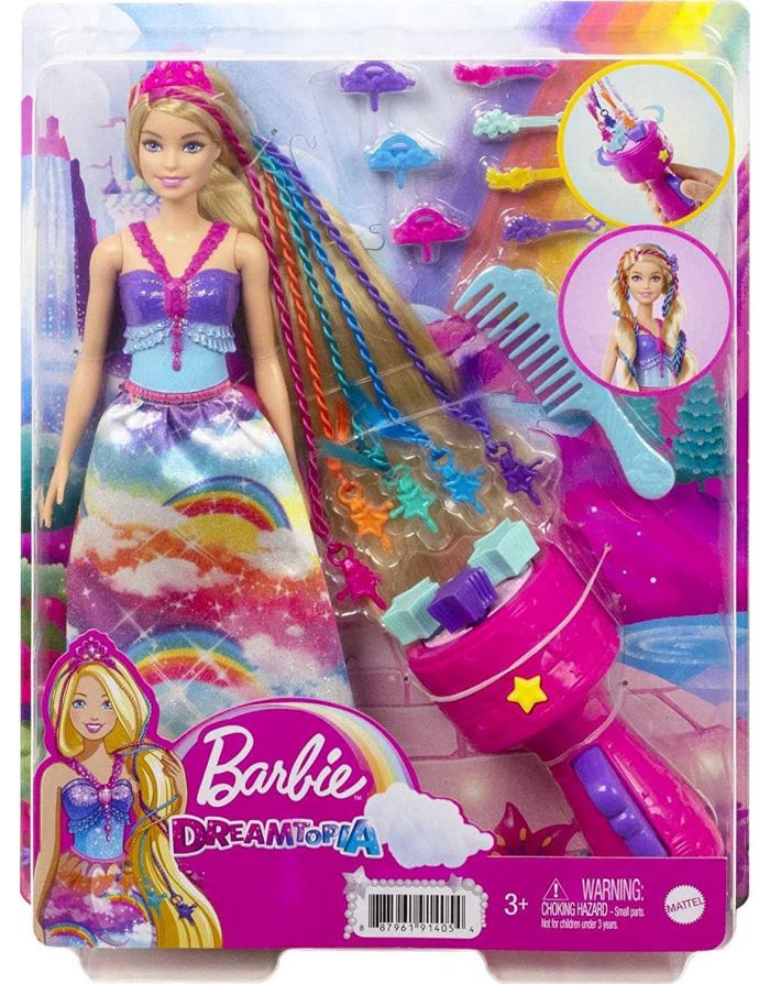 Barbie Dreamtopia Principessa Chioma da Favola GTG00
