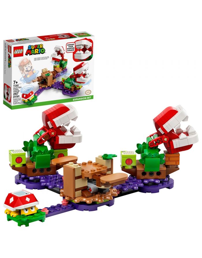 Lego Super Mario La sfida rompicapo della Pianta Piranha 71382
