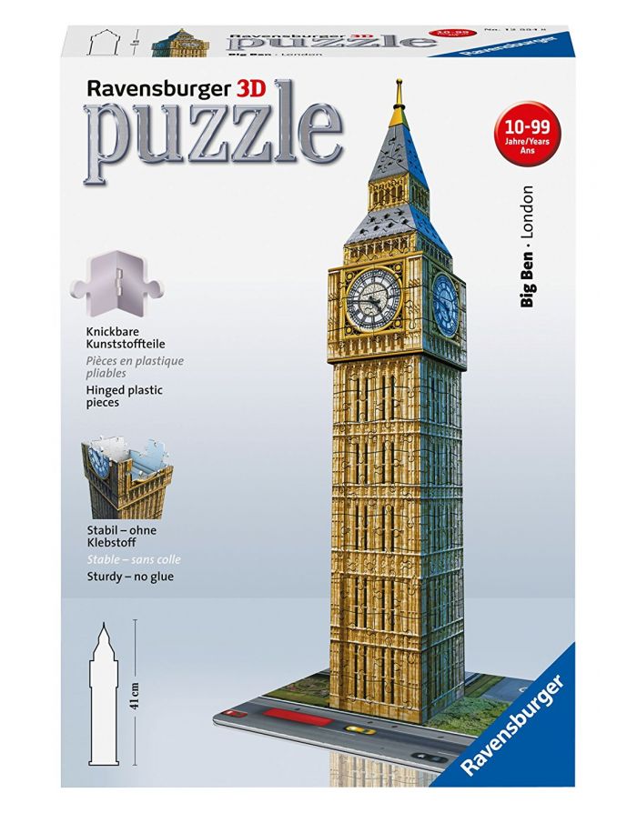 Puzzle 3D Building - Big Ben 12554